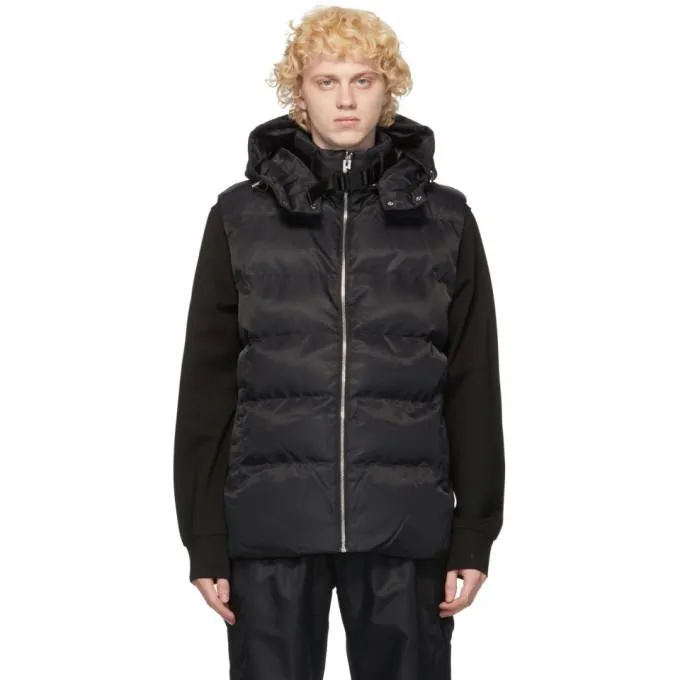1017 ALYX 9SM Black Puffer Vest