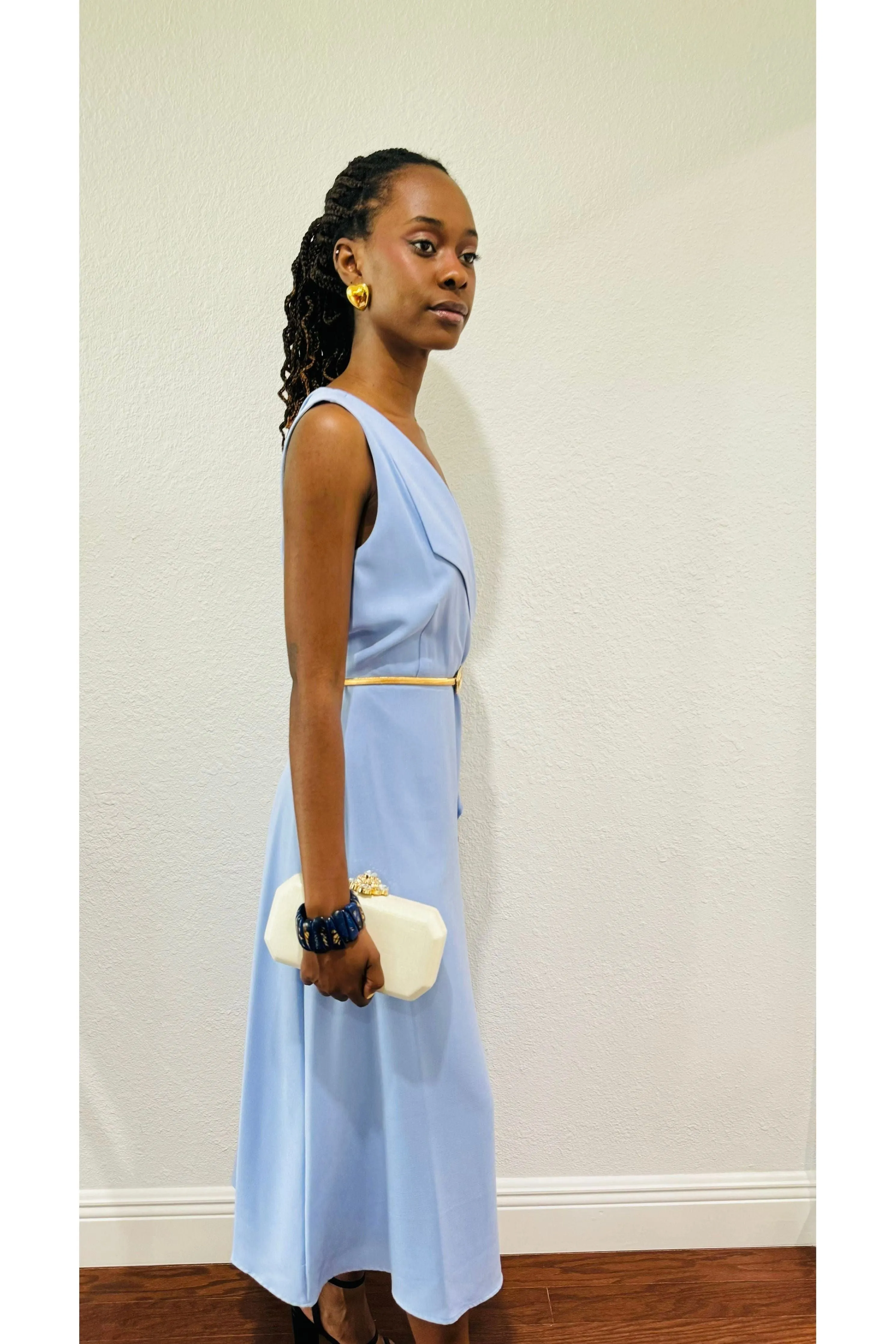 A-Line Midi Dress