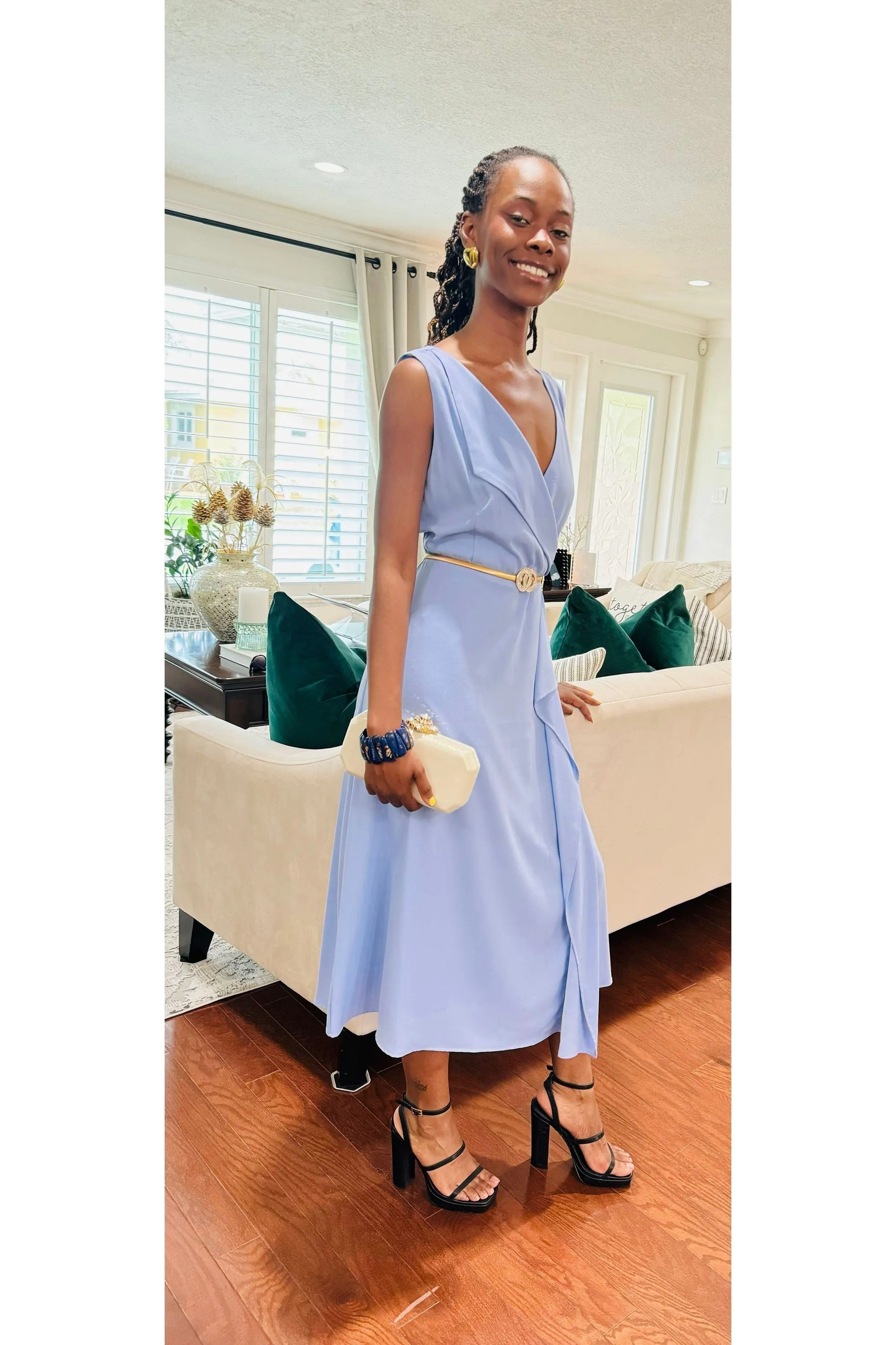 A-Line Midi Dress