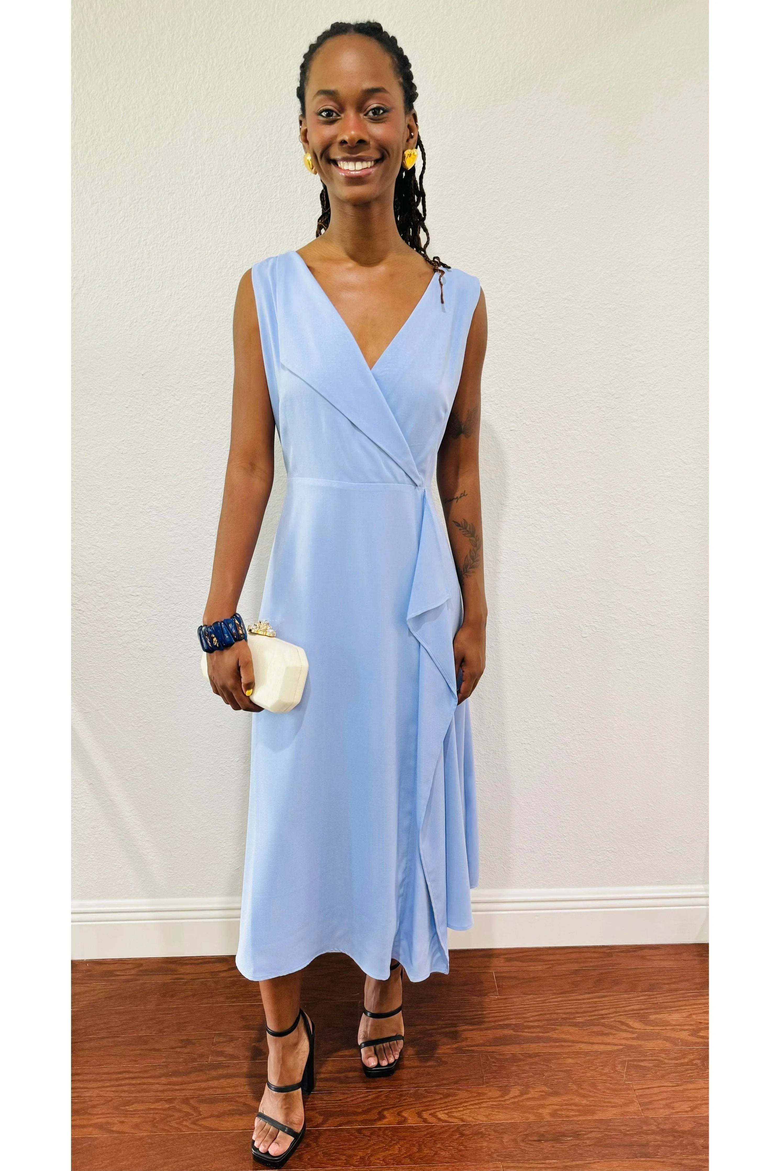 A-Line Midi Dress