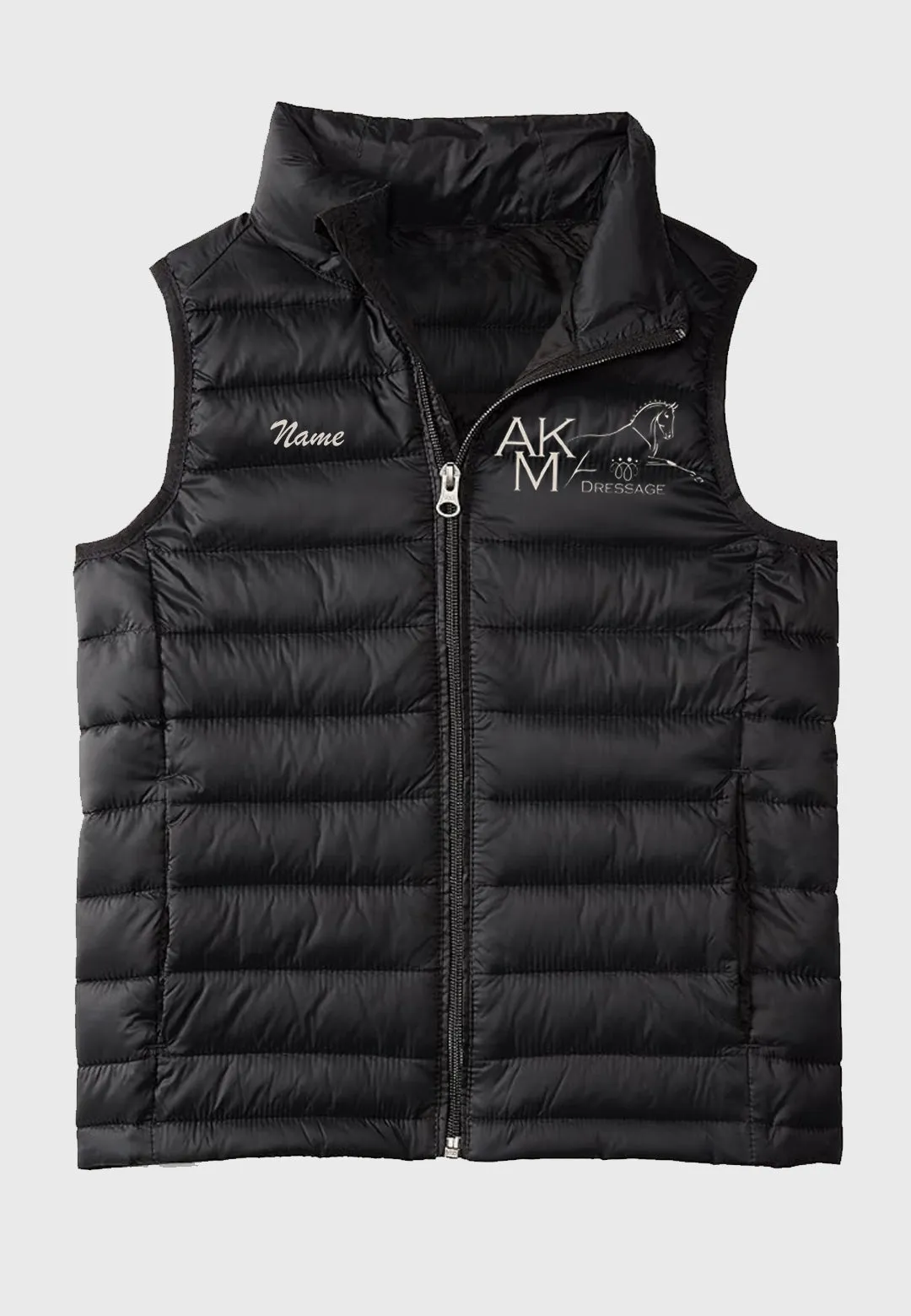 AKM Dressage Essential youth Lightweight Water-Resistant Packable Puffer Vest