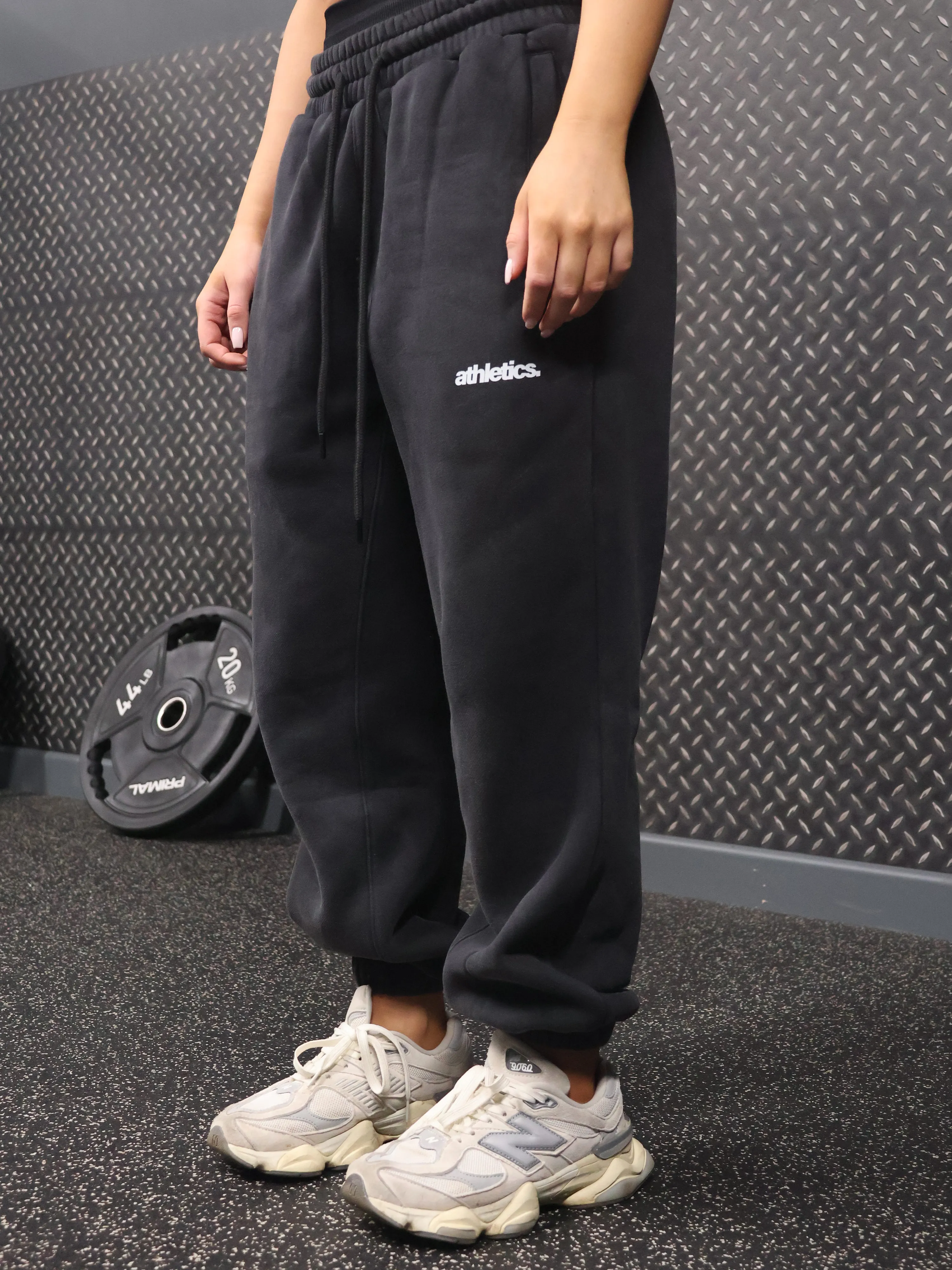athletics faded oversized sweatpants