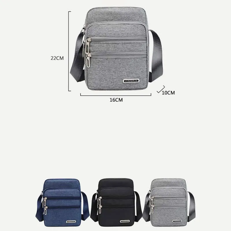 Crossbody Bag for Men Travel Passport Cellphone Wallet Bag Small Pouch