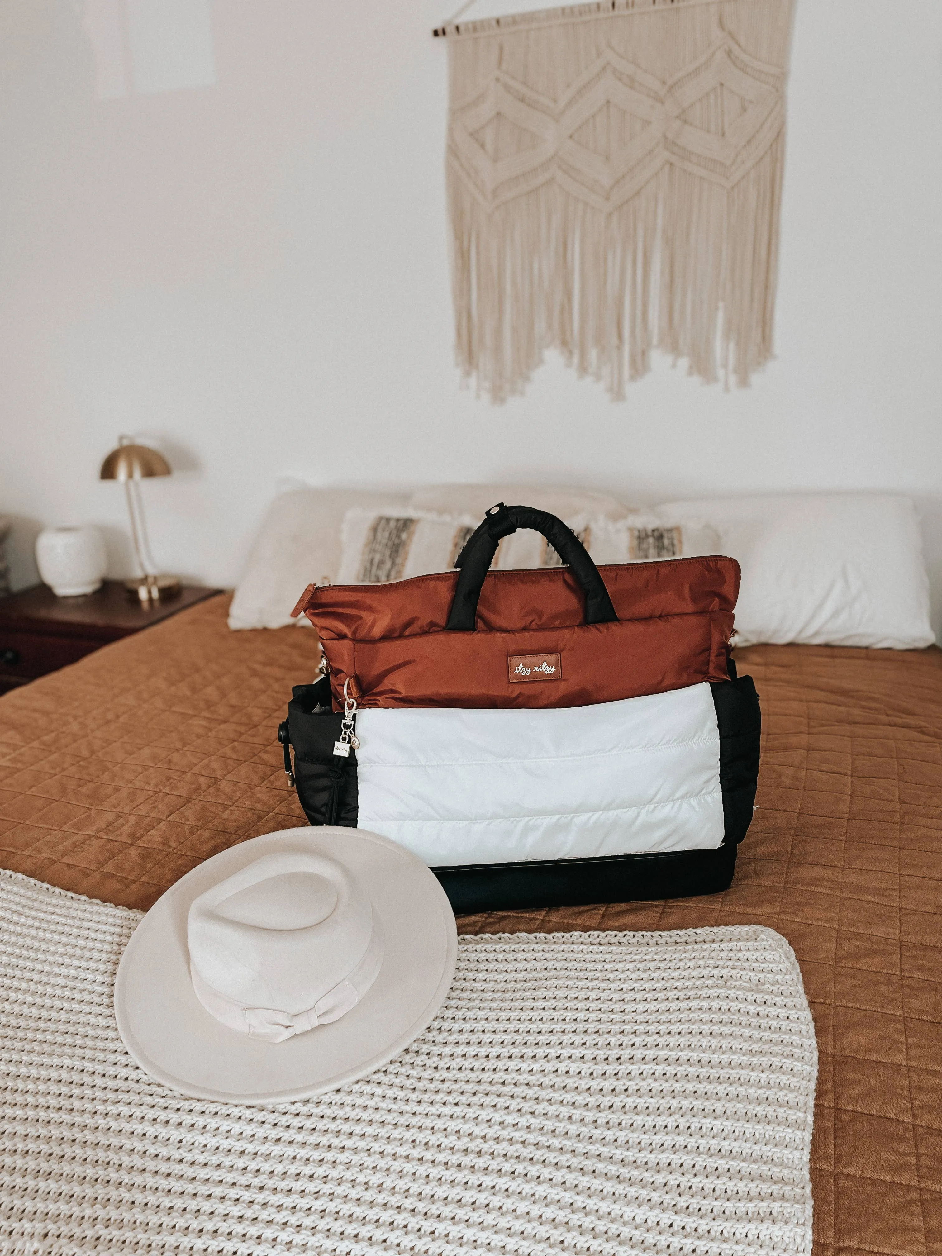 Dream Weekender Coffee & Cream Diaper Bag