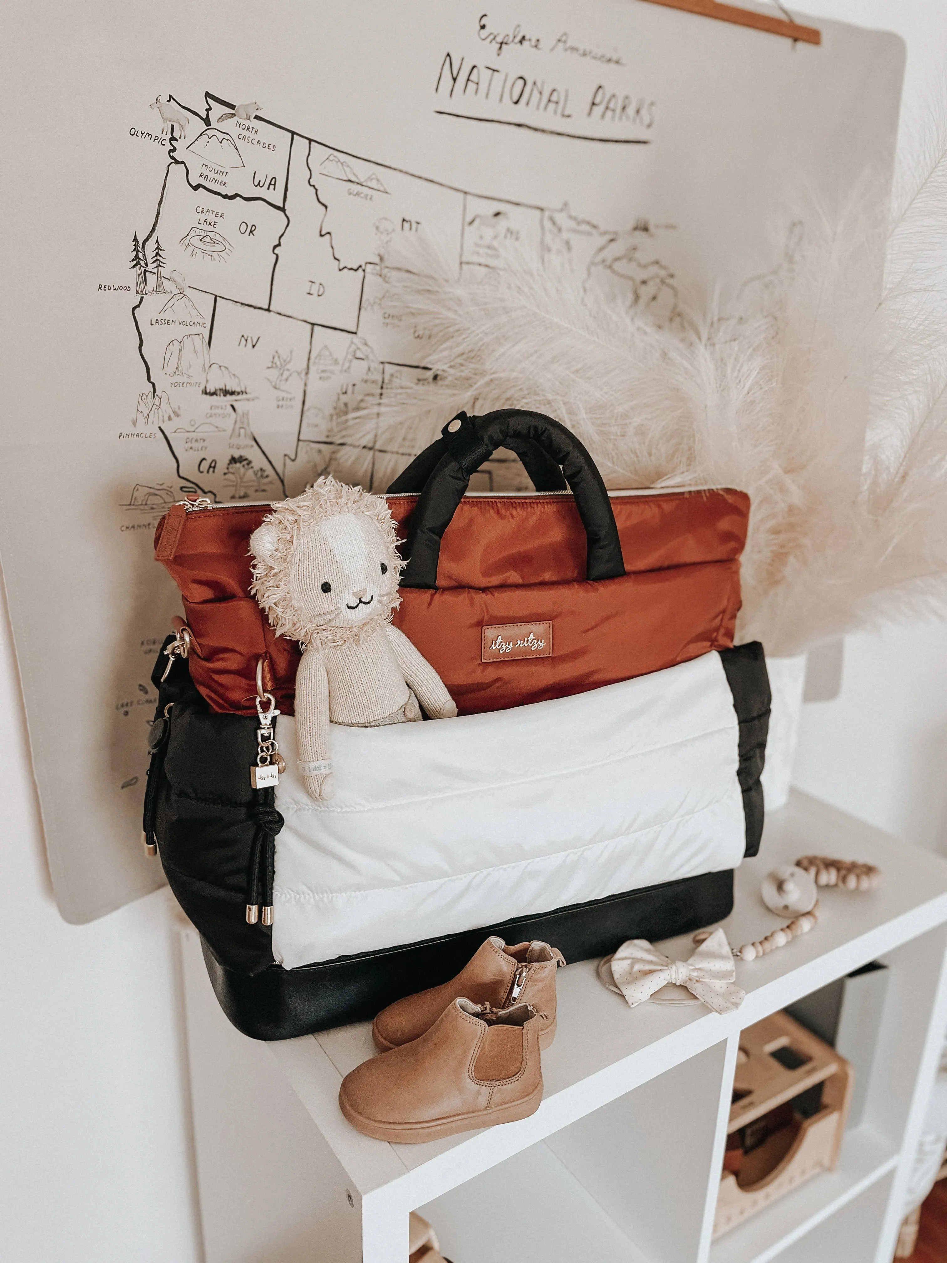 Dream Weekender Coffee & Cream Diaper Bag