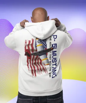 Hoodie ( P-51 Mustang ) Military Style