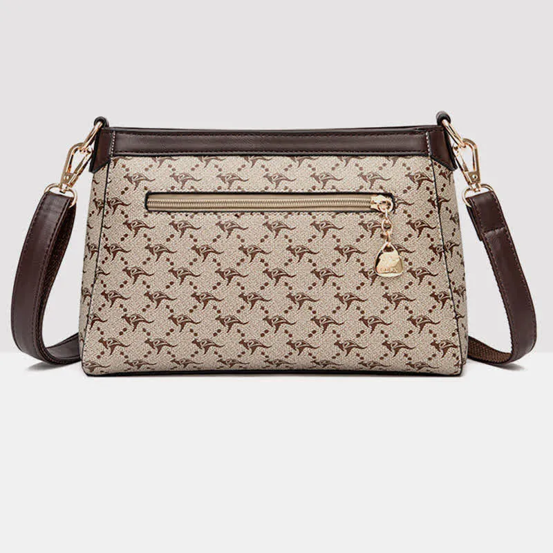 Leather Crossbody Bag for Women Casual Small Trendy Shoulder Purses