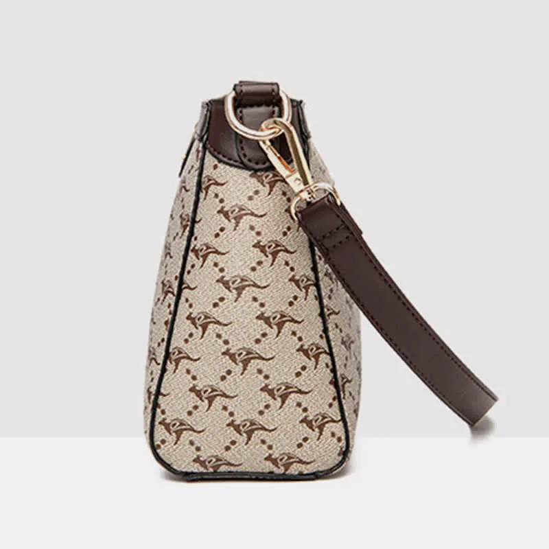 Leather Crossbody Bag for Women Casual Small Trendy Shoulder Purses