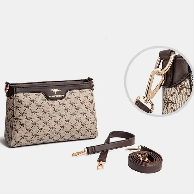 Leather Crossbody Bag for Women Casual Small Trendy Shoulder Purses
