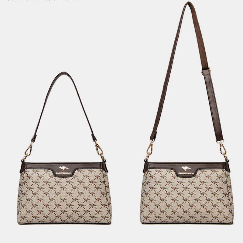 Leather Crossbody Bag for Women Casual Small Trendy Shoulder Purses