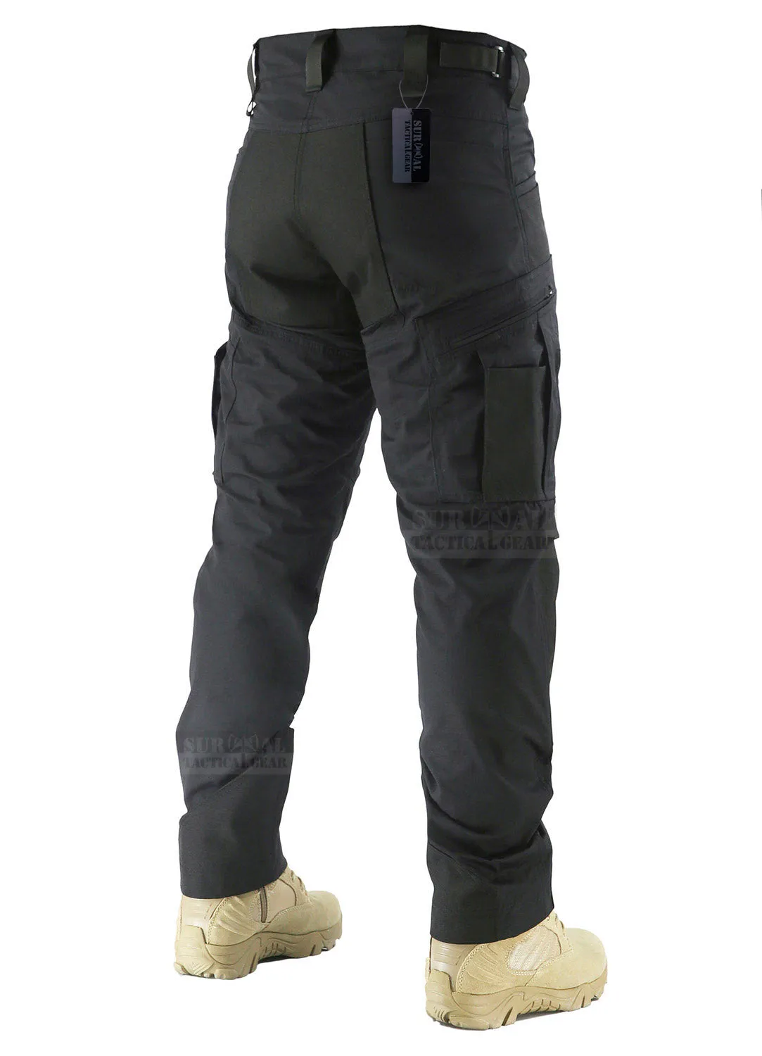 Men’s Ripstop Pants Outdoor Military Camo Cargo Trousers