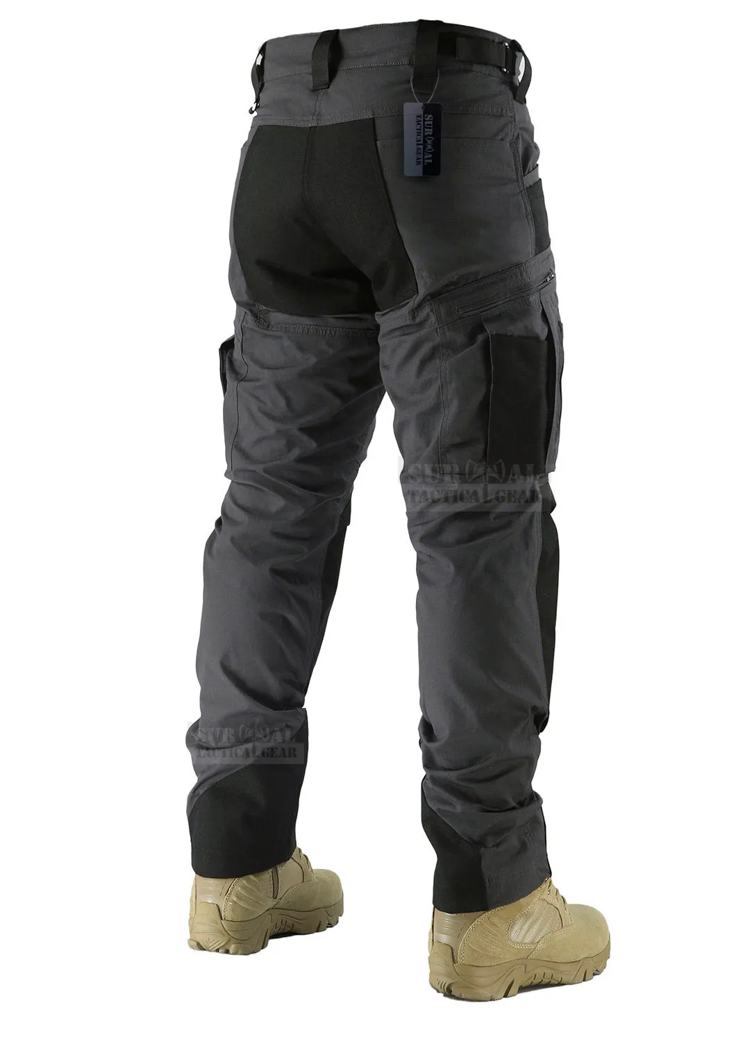 Men’s Ripstop Pants Outdoor Military Camo Cargo Trousers