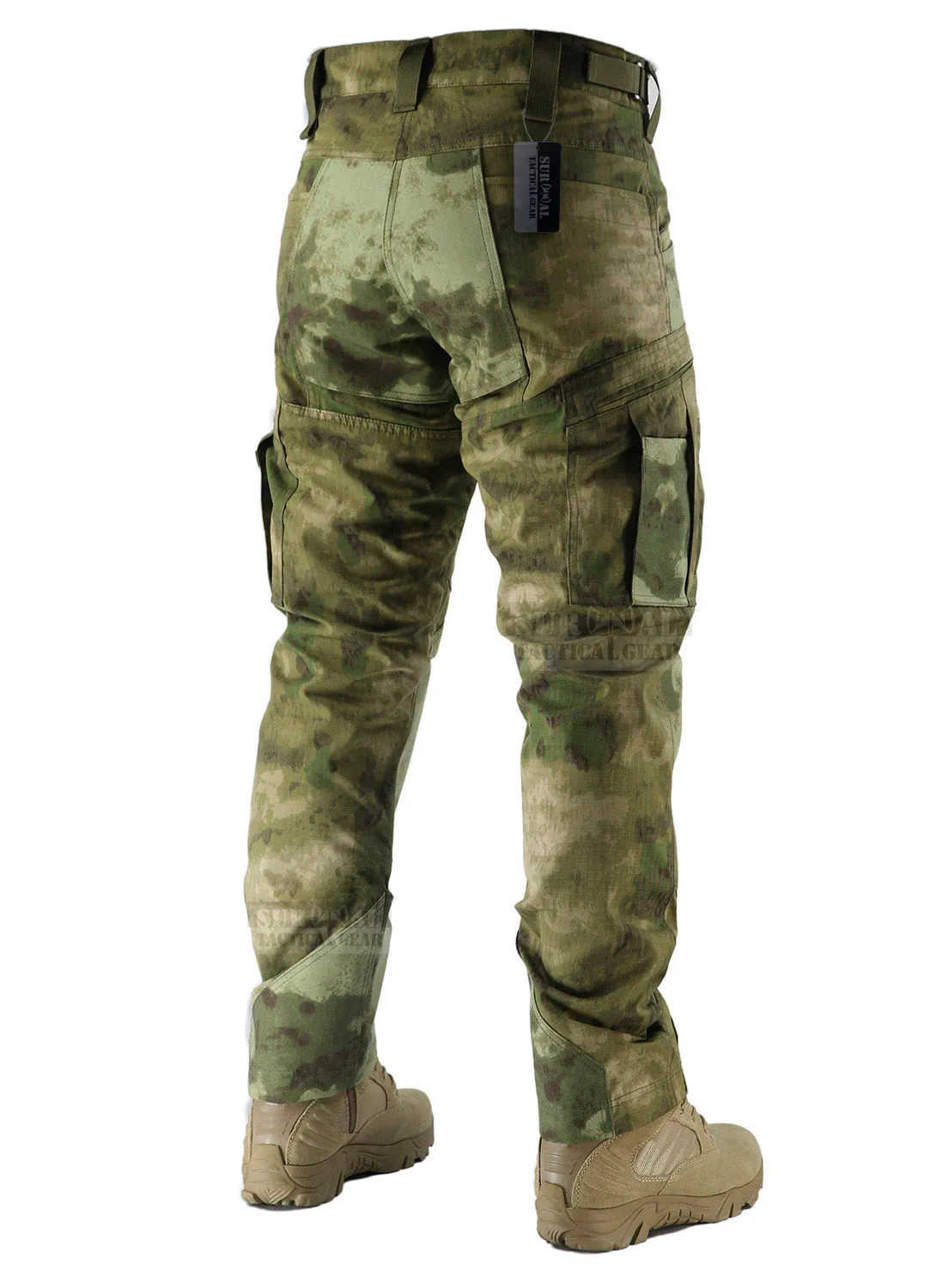 Men’s Ripstop Pants Outdoor Military Camo Cargo Trousers