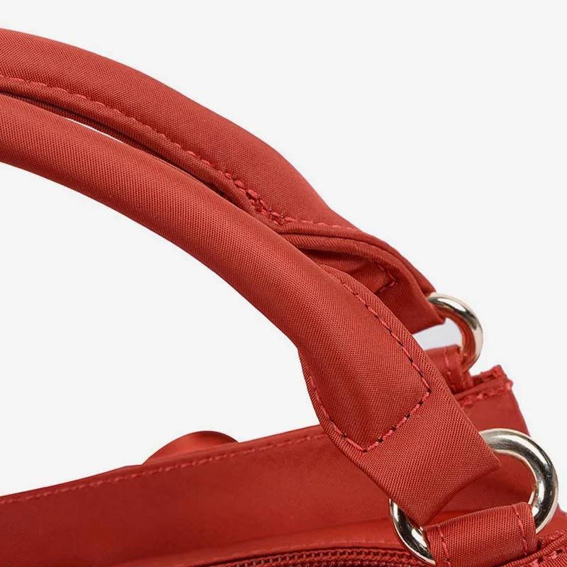 Multi Pocket Oxford Tote Handbag Travel Purse Crossbody Bucket Bag