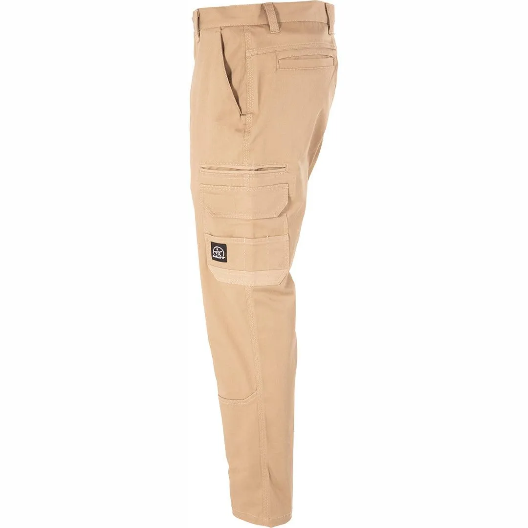 UNIT DEMOLITION CARGO WORK PANTS - KHAKI
