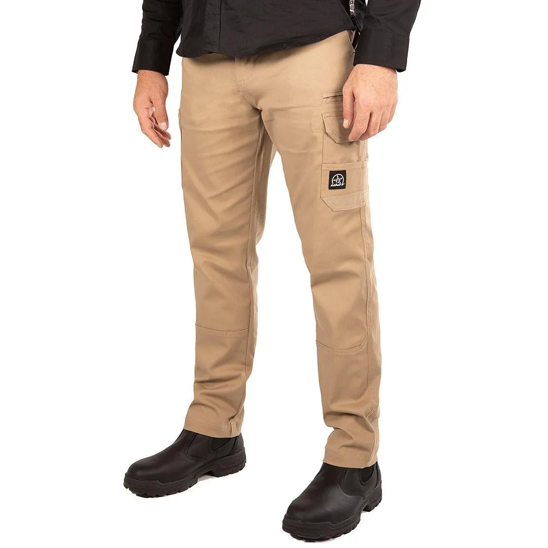 UNIT DEMOLITION CARGO WORK PANTS - KHAKI