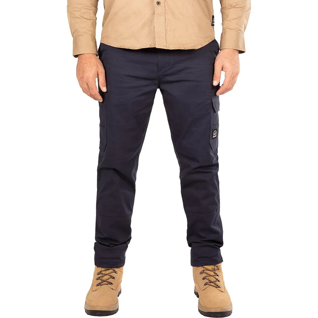 UNIT DEMOLITION CARGO WORK PANTS - NAVY