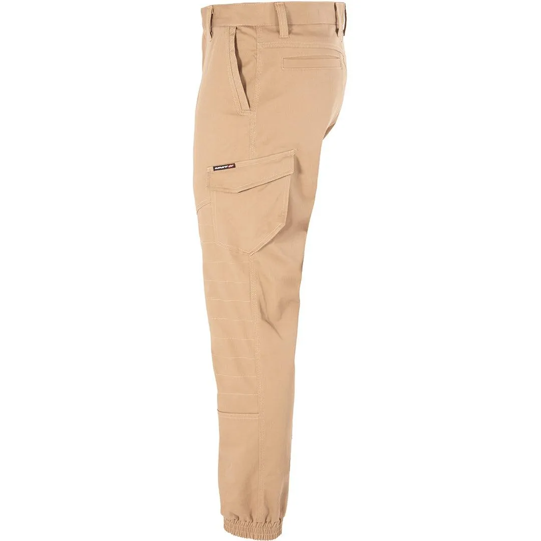 UNIT SURGE CUFFED WORK PANTS KHAKI