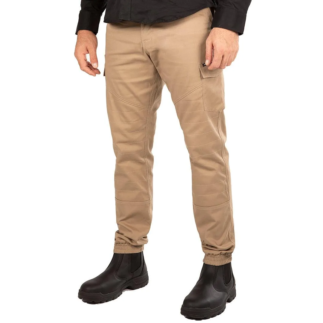 UNIT SURGE CUFFED WORK PANTS KHAKI
