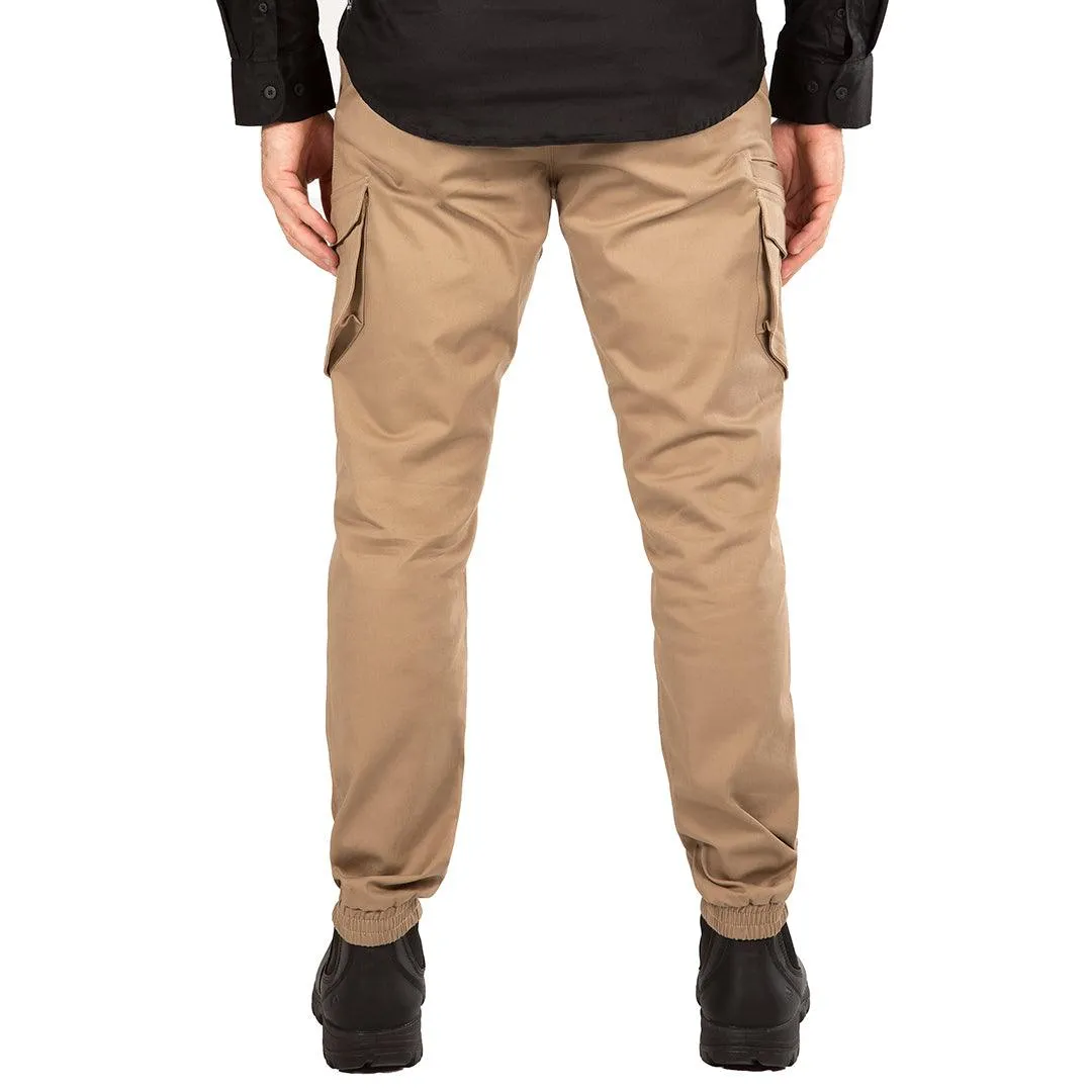 UNIT SURGE CUFFED WORK PANTS KHAKI